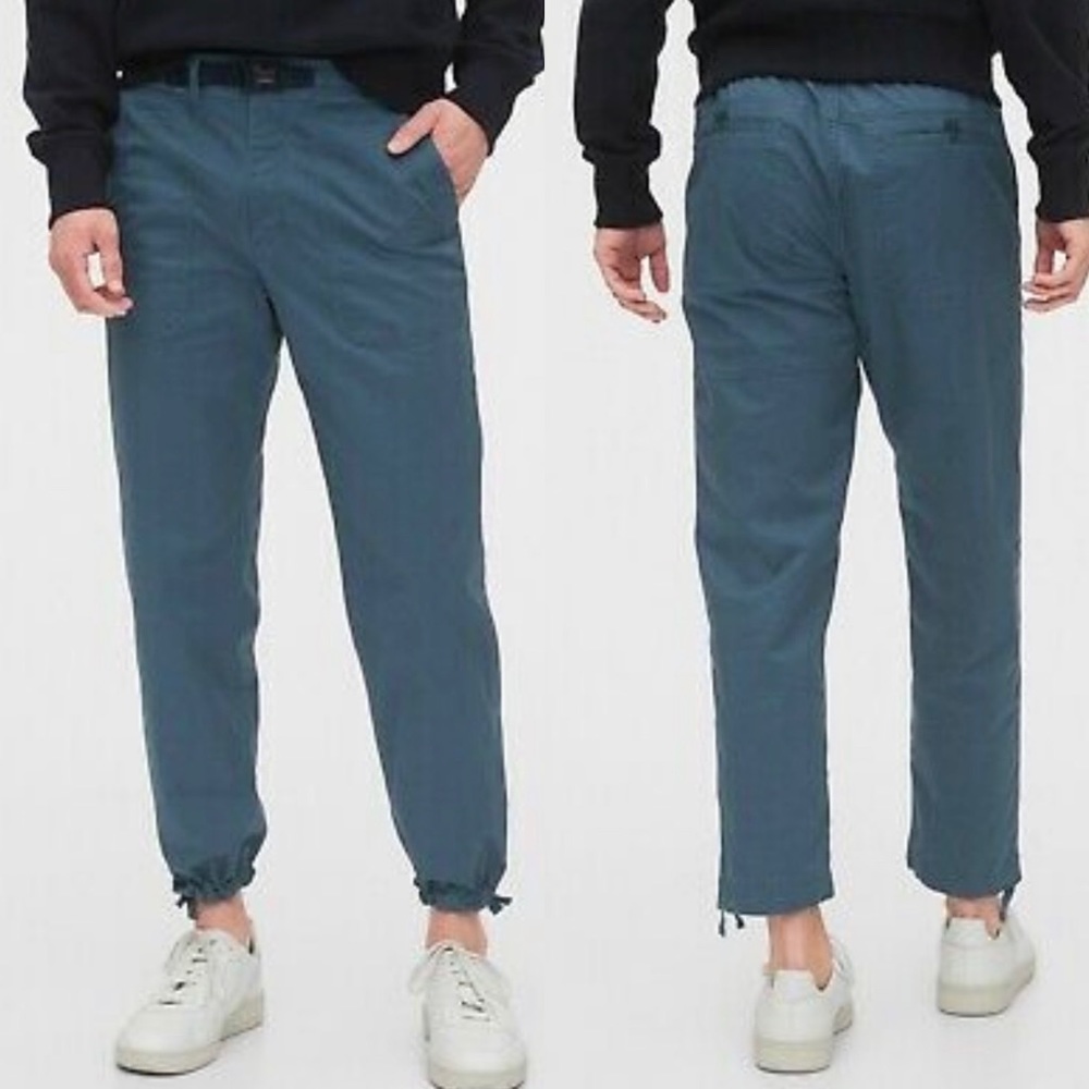 Gap utility jogger in indigo slate